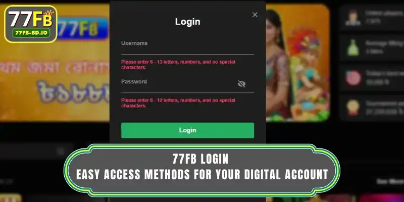 77FB Login - Easy Access Methods For Your Digital Account
