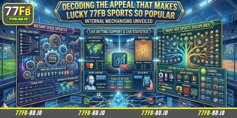Decoding the appeal that makes Lucky 77FB sports so popular