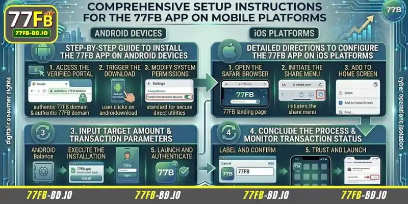 Installation guide for the 77FB app