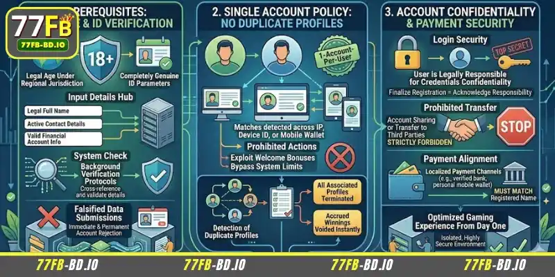 Terms and conditions for successful 77FB Register