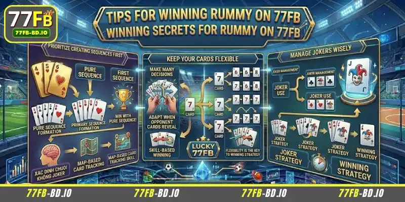 Tips for easily winning at Rummy on 77FB