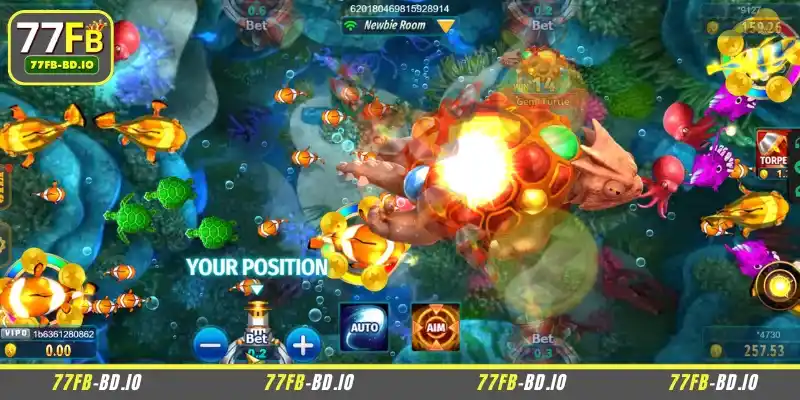 Types of fish and corresponding rewards