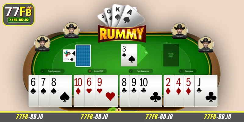 Understanding Rummy betting rules at 77FB
